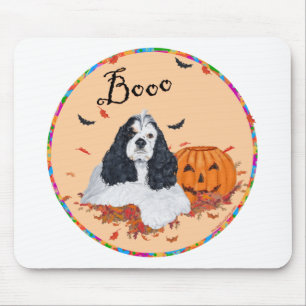 American Cocker Spaniel Halloween Mouse Pad