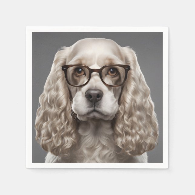 American Cocker Spaniel Napkins (Front)