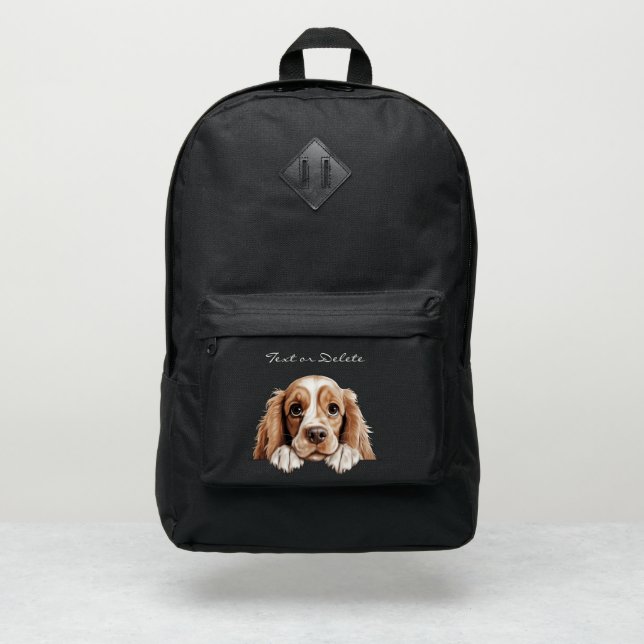 American Cocker Spaniel Port Authority® Backpack (Front)