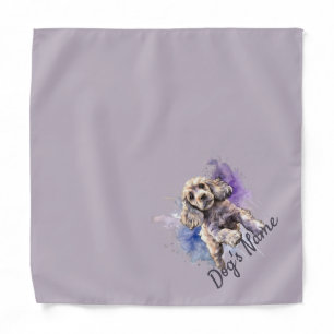 American Cocker Spaniel puppy Bandana