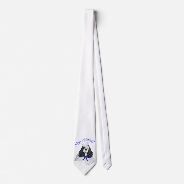 American Cocker Spaniel Sailor Tie (Front)