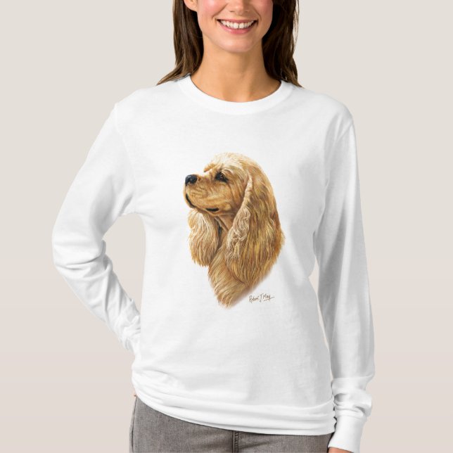 American Cocker Spaniel T-Shirt (Front)