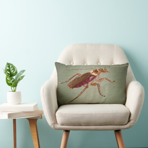 American Cockroach   Lumbar Pillow