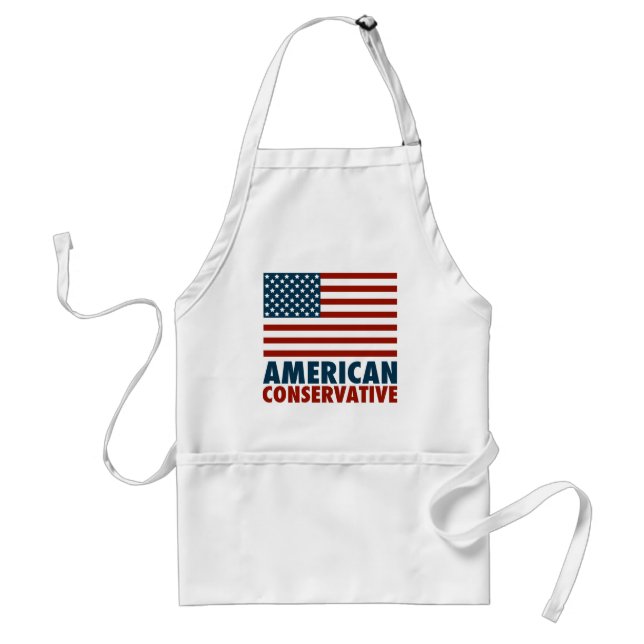 American Conservative Adult Apron (Front)