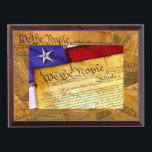 American Constitution We The People Award Plaque<br><div class="desc">A</div>