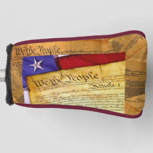 American Constitution We The People Golf Head Cover