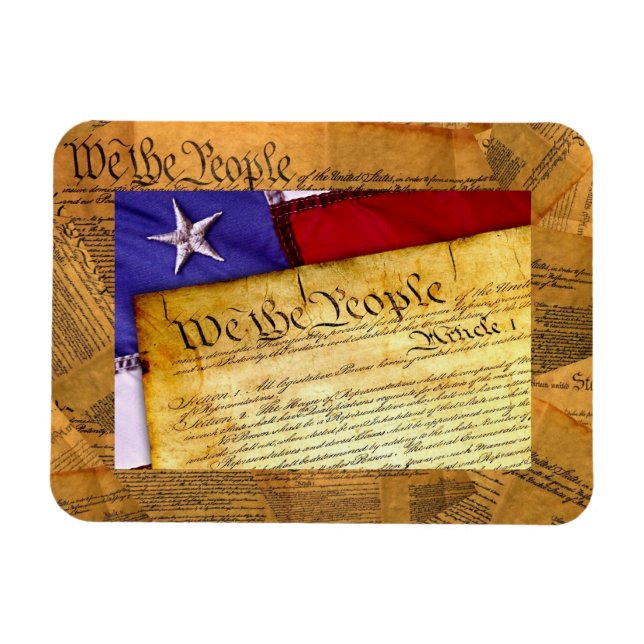 American Constitution We The People Magnet (Horizontal)