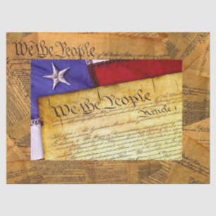 American Constitution We The People Tissue Paper