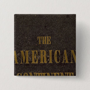 American Continent United States Pinback Button