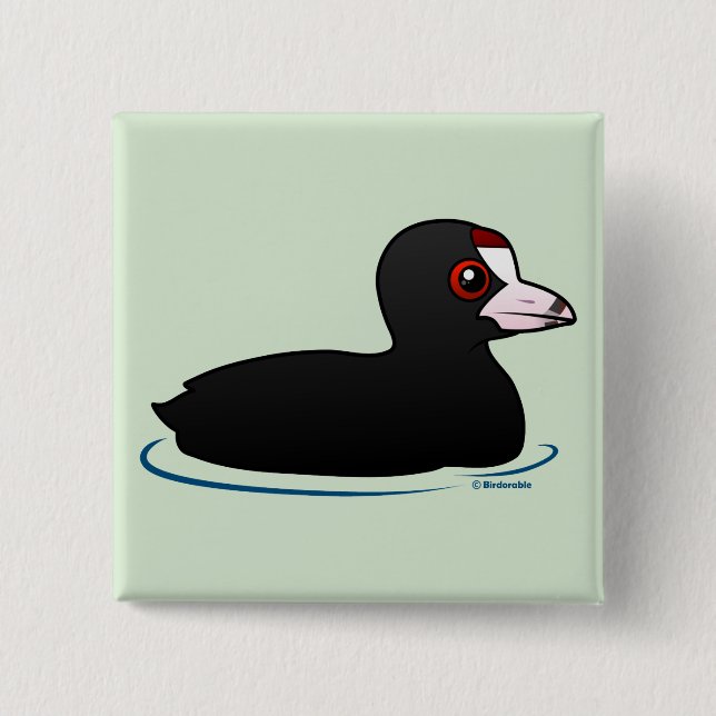 American Coot Button (Front)