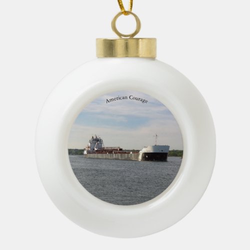 American Courage ball or snowflake ornament