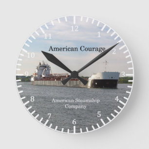 American Courage clock