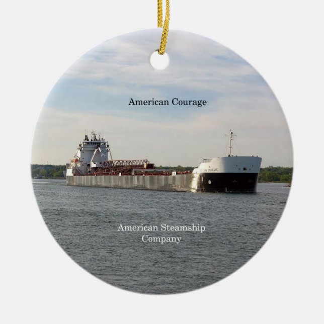 American Courage ornament (Front)