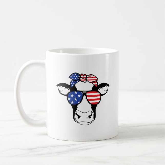 American Cow Mug (Left)