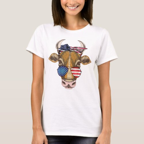 American Cow T_Shirt
