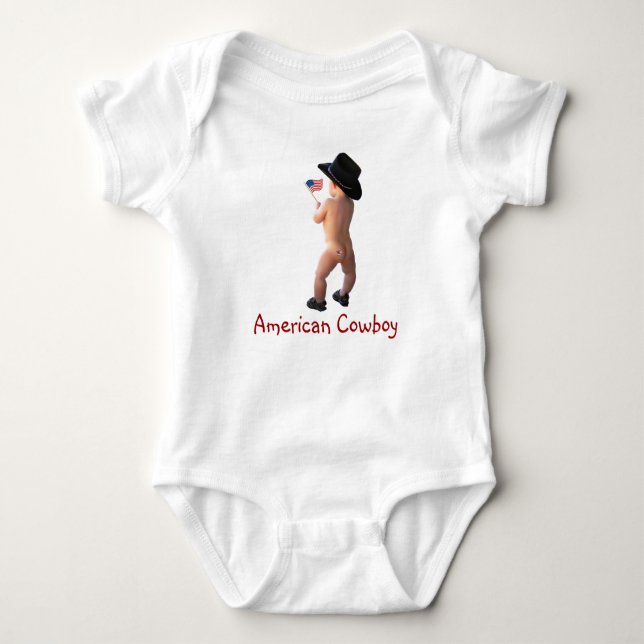 American Cowboy Infant Creeper (Front)