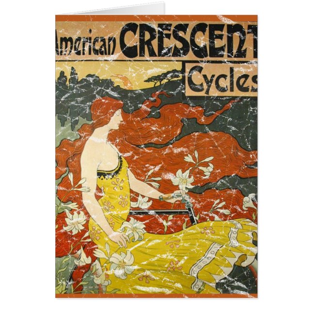 American Crescent Cycles - distressed Cards (Front)