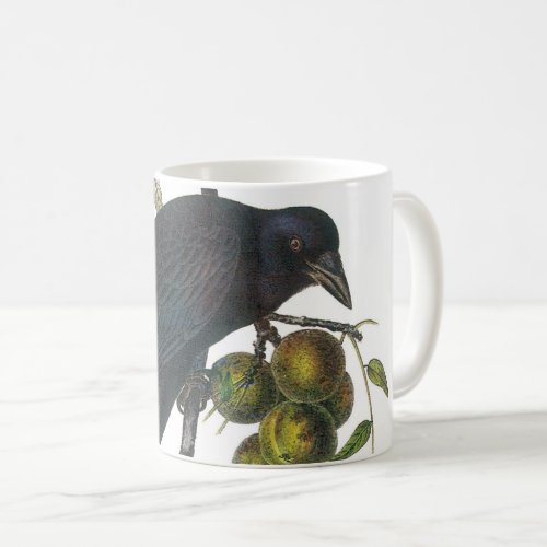 American Crow by Audubon Coffee Mug