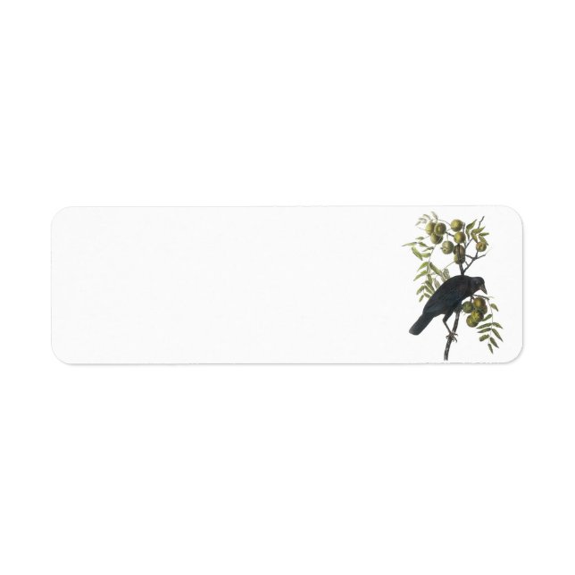 American Crow by Audubon Label (Front)