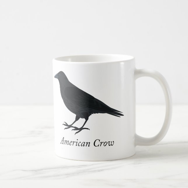 American Crow Coffee Mug (Right)