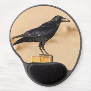 American Crow Gel Mouse Pad