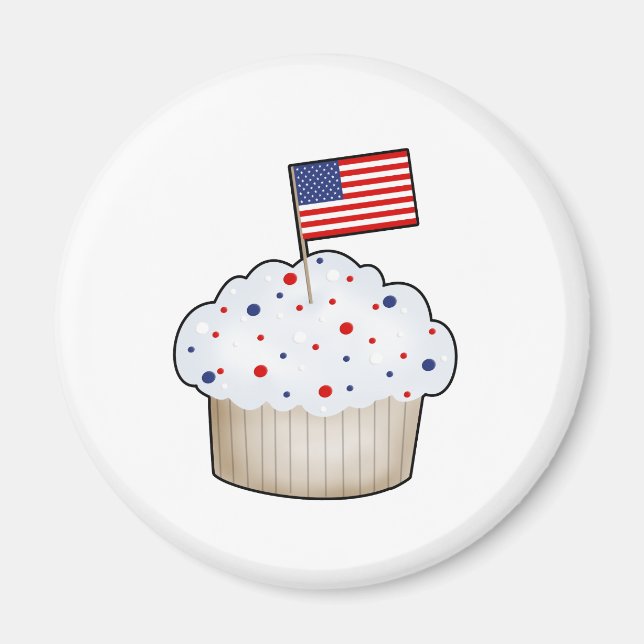 American Cupcake Magnet (Front)