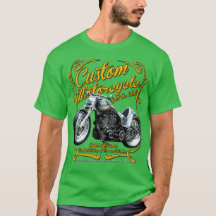 American Custom Classic Motorcycle T-Shirt