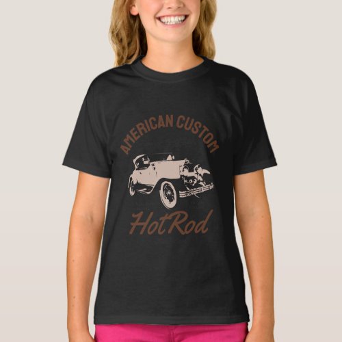 American custom hot rod T_Shirt