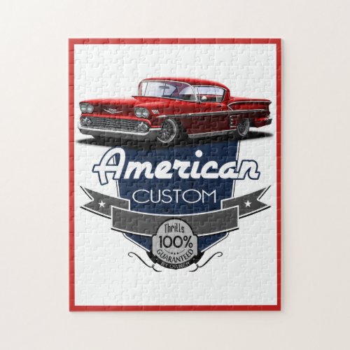 American Custom Impala Jigsaw Puzzle