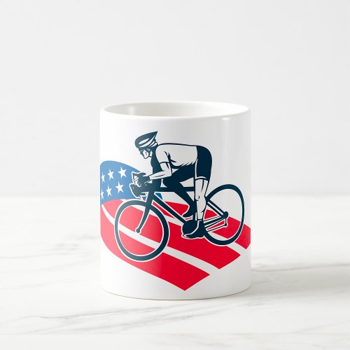 American Cyclist Coffee Mug