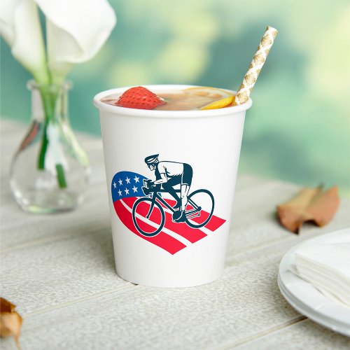 American Cyclist  Paper Cups