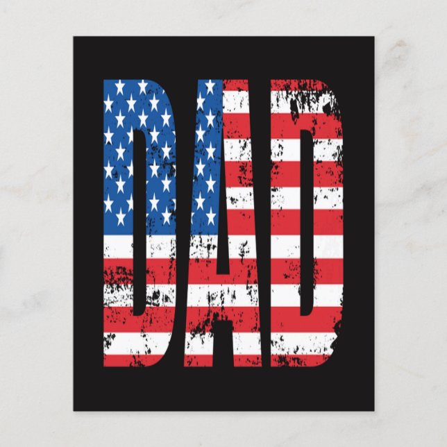 american dad flag flyer (Front)