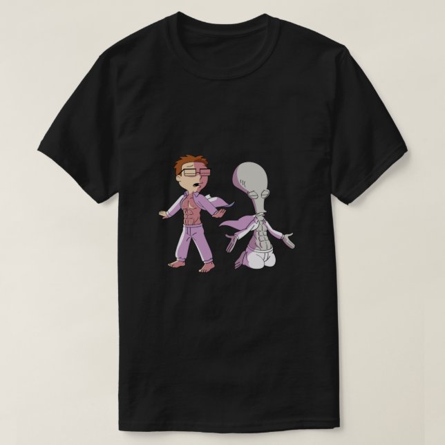 American Dad Roger And Steve Classic T-Shirt (Design Front)
