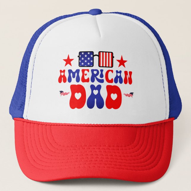 American Dad Trucker Hat (Front)