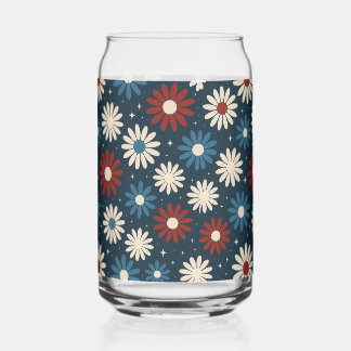 American Daisy's Can Glass