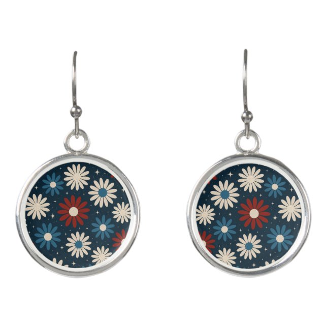 American Daisy's  Earrings (Front)