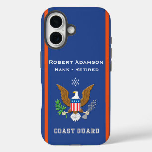 American Defense Emblem - personalize with name iPhone 16 Case
