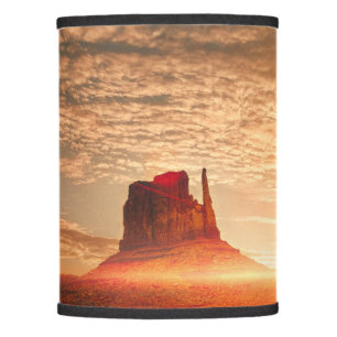 american desert at dawn lamp shade