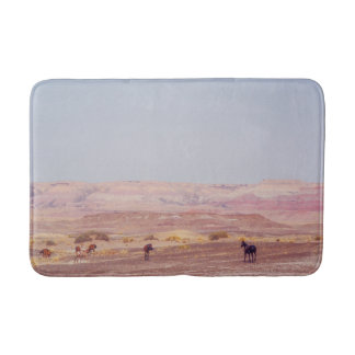 American Desert Horses P8670 Bath Mat
