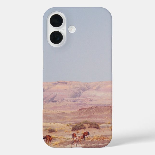 American Desert Horses P8670 Case-Mate iPhone Case (Back)