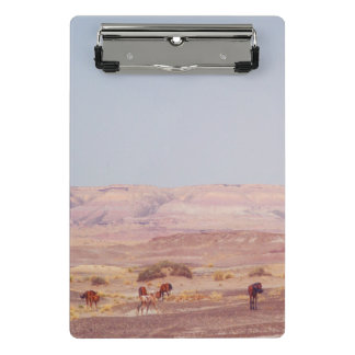 American Desert Horses P8670 Mini Clipboard