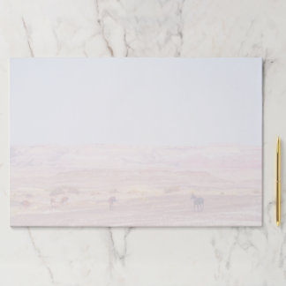 American Desert Horses P8670 Paper Pad