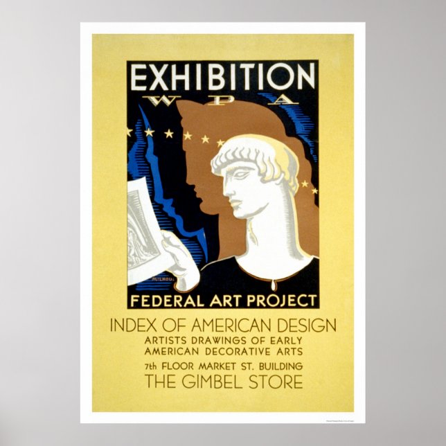 American Design 1936 WPA Poster (Front)
