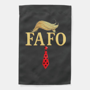American Donald Trump FAFO USA Flag Patriotic