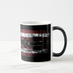 AMERICAN DRAG Top Fuel Nitro Dragster Color Morph Mug