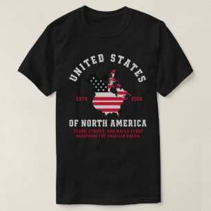 American Dream: 2025 Stars, Stripes & Maple Syrup T-Shirt