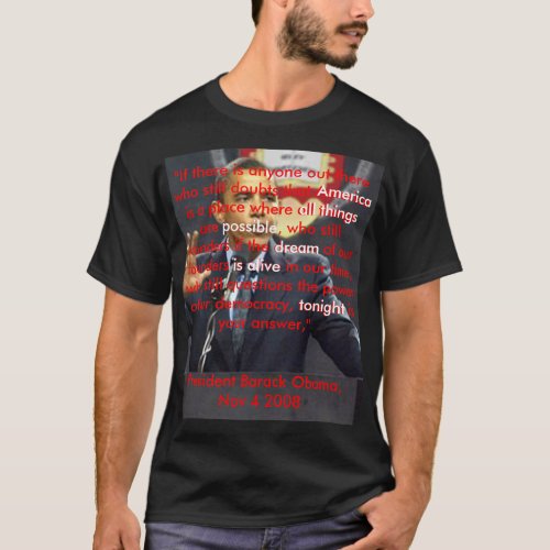 American Dream tshirt