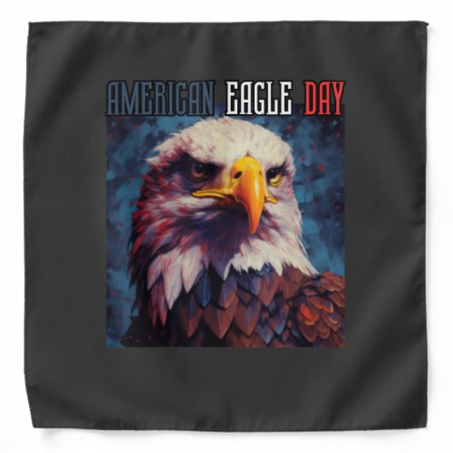 american eagel  4th of July independence day Bandana
