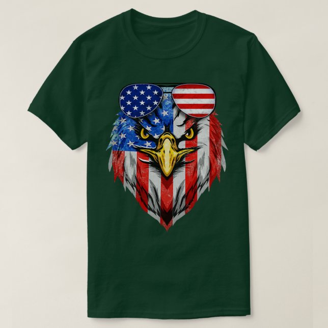 American Eagle 1 T-Shirt (Design Front)