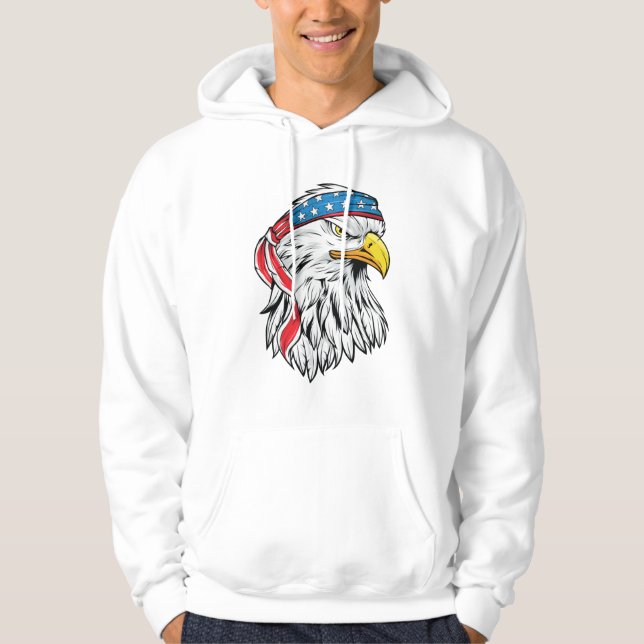 American eagle 4th of july hoodie (Front)